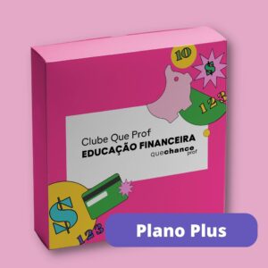 Ilustração Clube Que Prof Educação Financeiro- Plano Plus